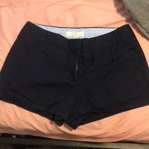 Navy J Crew shorts
